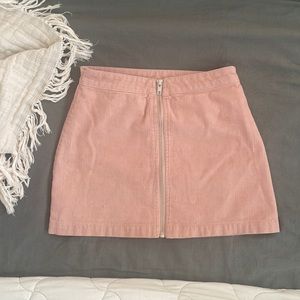 Girls (7/8) Pink Cord Skirt